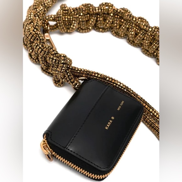 Kara gem embellished-strap shoulder bag - Picture 3 of 5